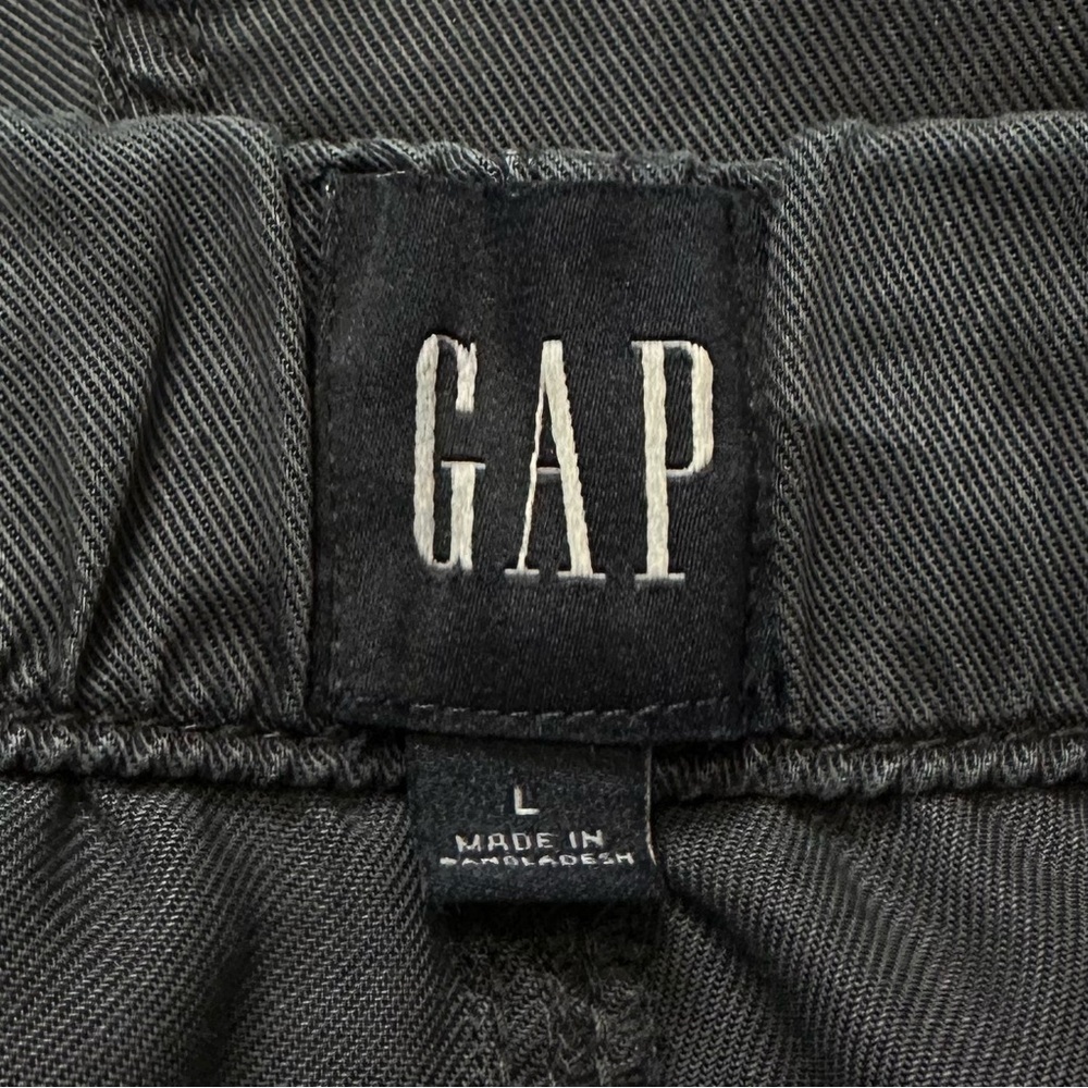 GAP 100% Lyocell Midnight Blue Pull On Drawstring Shorts, Sz Large - Picture 9 of 12